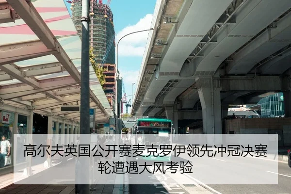 高尔夫英国公开赛麦克罗伊领先冲冠决赛轮遭遇大风考验